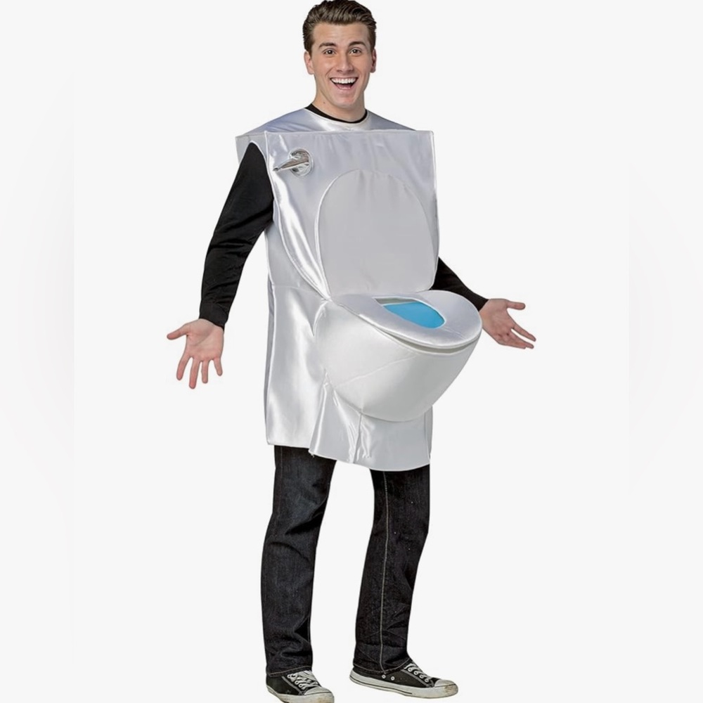 Unisex Skibidi Toilet Costume
